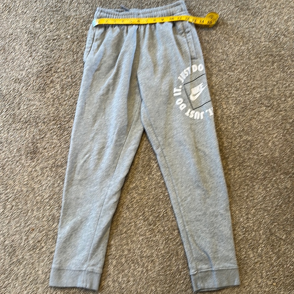 Nike grey joggers. Boys size large. Like new